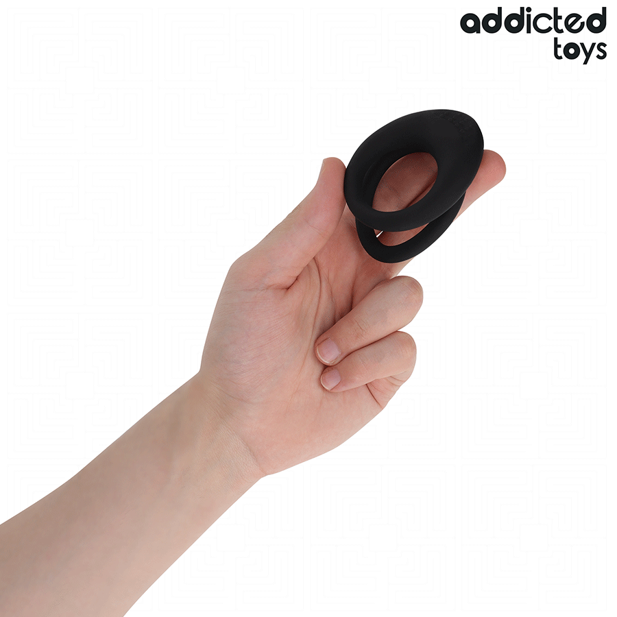 ADDICTED TOYS - ANEL DE PÉNIS COM DUPLA TEXTURA - Image 3