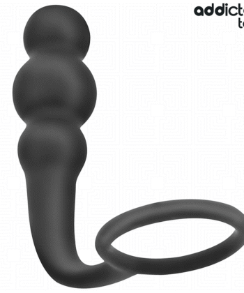 ADDICTED TOYS - PLUG ANAL COM ANEL MODELO 1