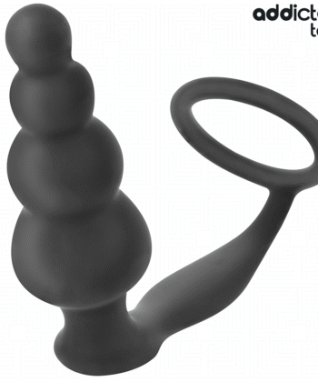 ADDICTED TOYS - PLUG ANAL COM ANEL MODELO 5