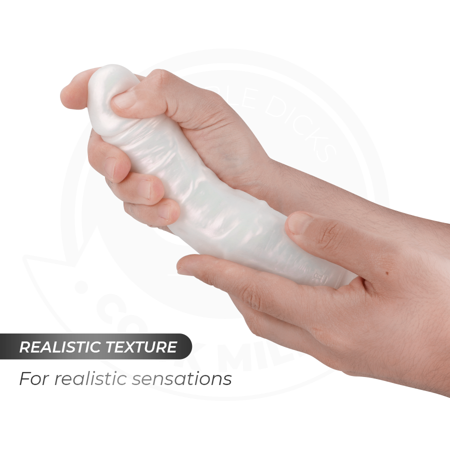 COCK MILLER - DILDO COM VENTOSA, LUZES E VIBRAÇÃO COM CONTROLE REMOTO BRANCO 20,5 CM - Image 5