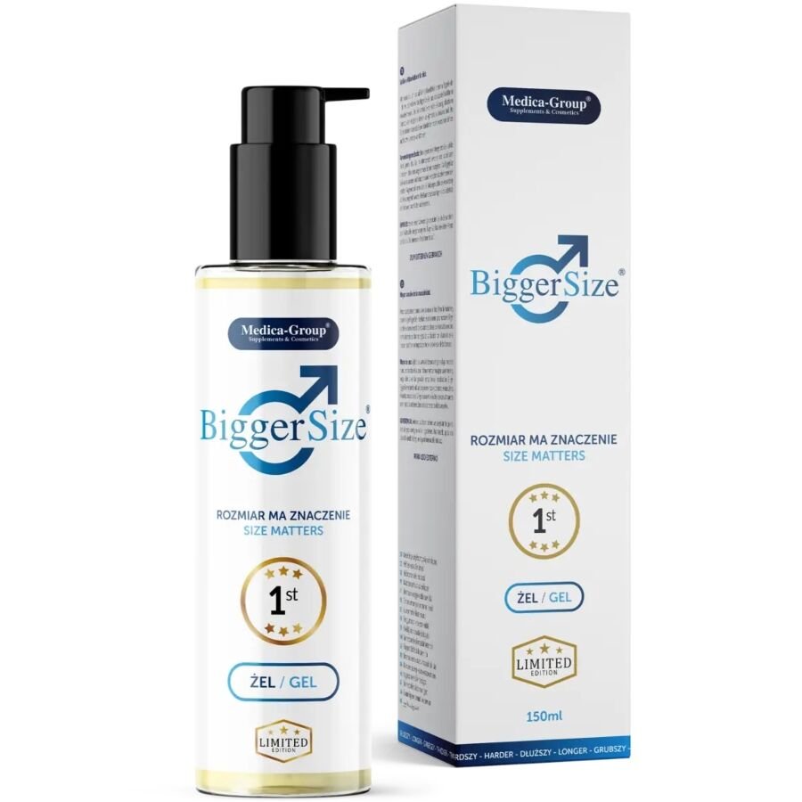 MEDICA GROUP - GEL ÍNTIMO DE TAMANHO MAIOR PARA HOMENS 150 ML - Imagem 3