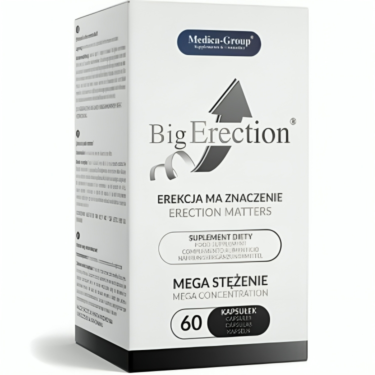 MEDICA GROUP - MELHORADOR DE EREÇÃO PARA HOMENS 60 CÁPSULAS - Imagem 2