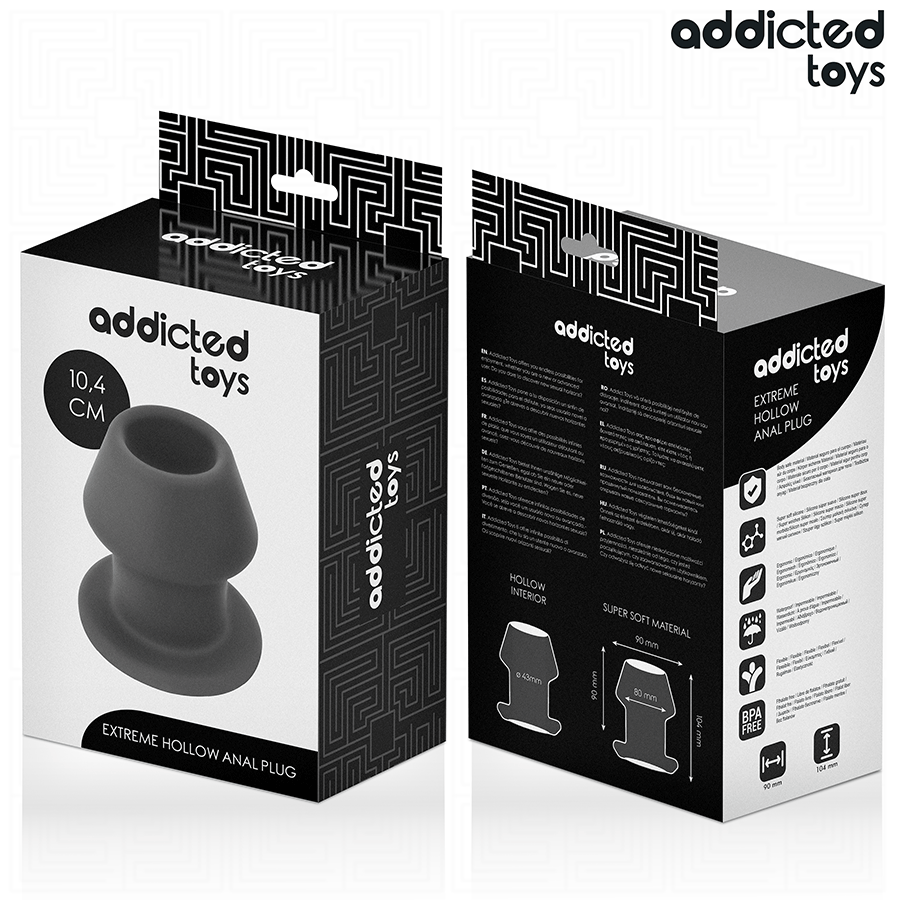 ADDICTED TOYS - PLUG ANAL EXTREMO OCO TAMANHO L 10,4 CM - Imagem 3