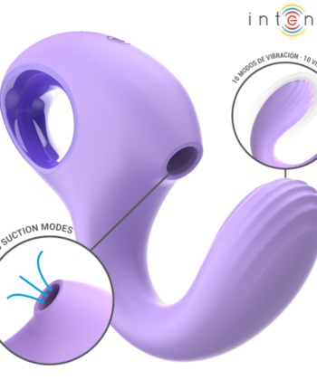 Visão alternativa de INTENSE - VIBRADOR E ESTIMULADOR BAXTER VIOLET