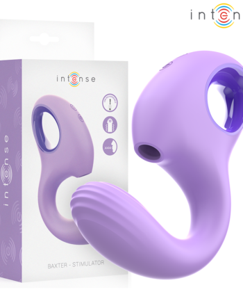 INTENSE - VIBRADOR E ESTIMULADOR BAXTER VIOLET