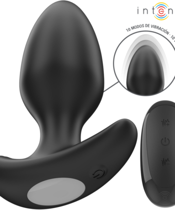 Visão alternativa de INTENSE - JOEY ANAL PLUG 10 VIBRAÇÕES PRETO CONTROLE REMOTO