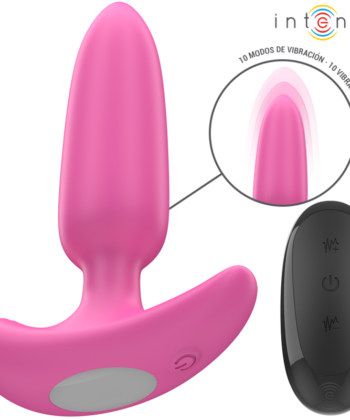 Visão alternativa de INTENSE - ROSS ANAL PLUG 10 VIBRAÇÕES ROSA CONTROLE REMOTO