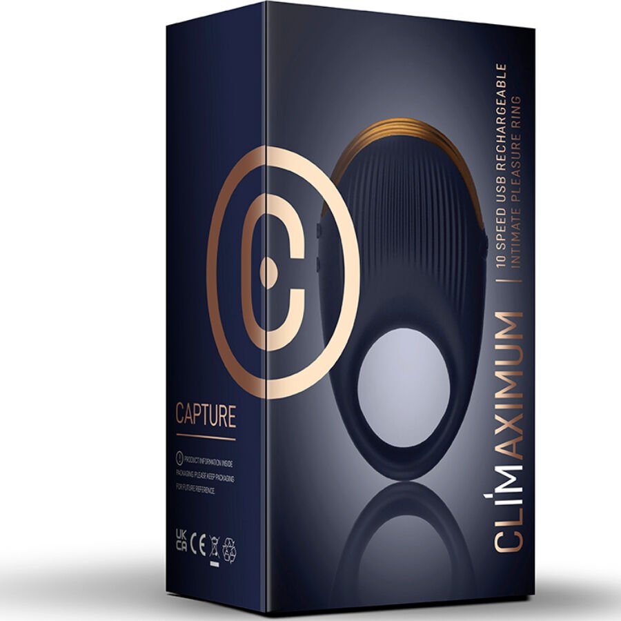 CLIMAXIMUM - VIBRADOR DE ANEL PENIANO SENSORIAL CAPTURE - Imagem 3