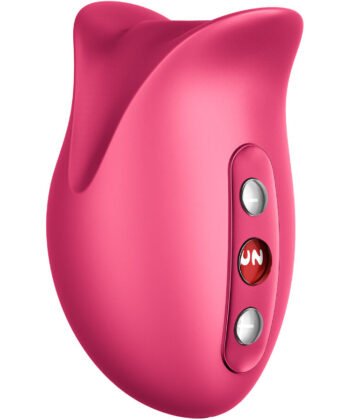 FUN FACTORY - VIBRADOR BELLE AIR PULSE FRAMBOESA