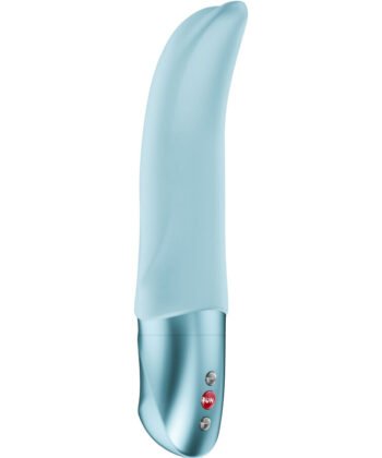 FUN FACTORY - VIBRADOR DIVA DOLPHIN PARA PONTO G, AZUL GELO