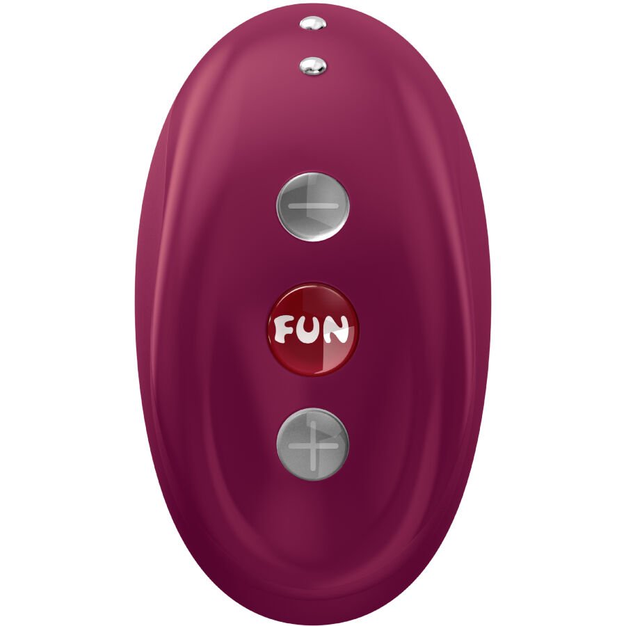 FUN FACTORY - VIBRADOR MEA AIR PULSE VERMELHO VINHO - Imagem 3