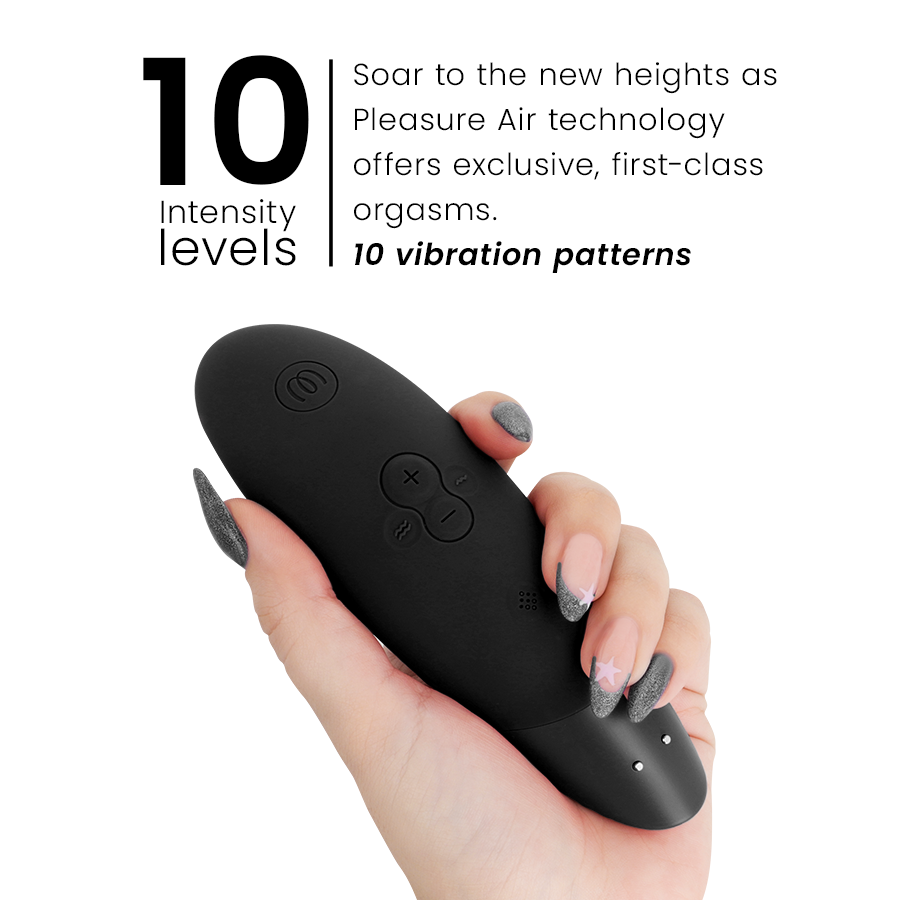 WOMANIZER - ESTIMULADOR CLITORIAL INTENSO PRETO - Imagem 5