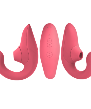 Visão alternativa de WOMANIZER - VIBRADOR ESTIMULADOR BLEND RABBIT ROSA VIBRANTE