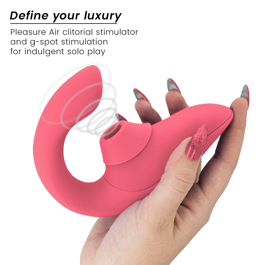 WOMANIZER - VIBRADOR ESTIMULADOR BLEND RABBIT ROSA VIBRANTE - Image 3