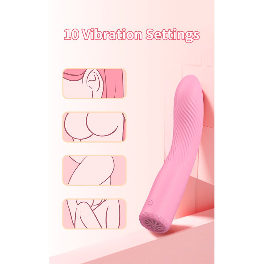 PRETTY LOVE - KISELL VIBRADOR ROSA PARA PONTO G - Imagem 2