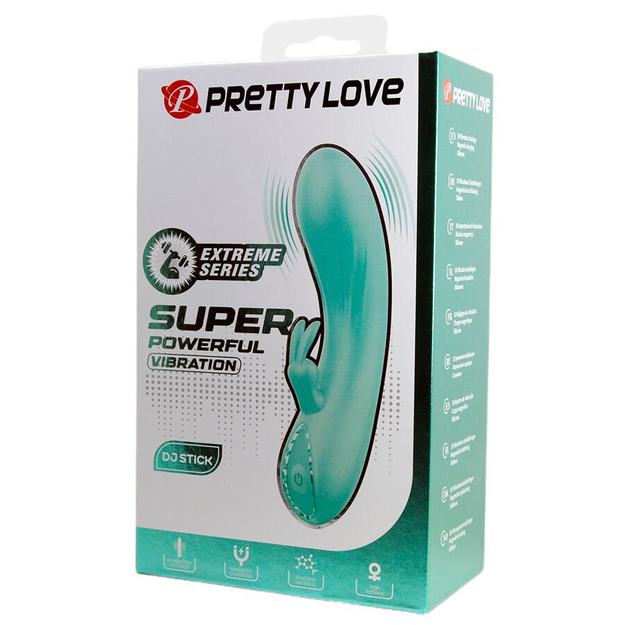PRETTY LOVE - DJ STICK VIBRADOR G-SPOT TURQUESA - Imagem 2