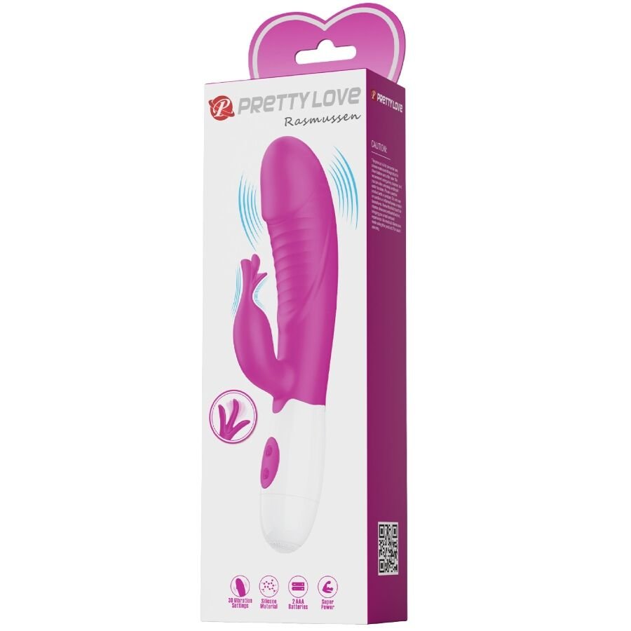 PRETTY LOVE - RASMUSSEN VIBRADOR DE PONTO G ROXO - Imagem 3