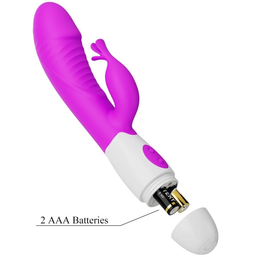 PRETTY LOVE - RASMUSSEN VIBRADOR DE PONTO G ROXO - Imagem 4