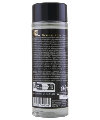 Visão alternativa de HOT - ÓLEO DE MASSAGEM DE COCO 100 ML