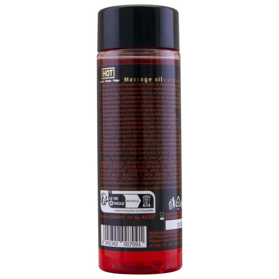 HOT - ÓLEO DE MASSAGEM AQUECEDOR 100 ML - Imagem 2