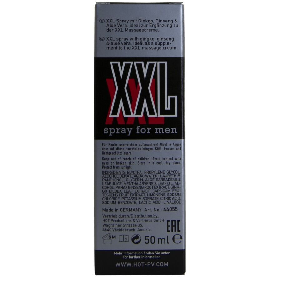 HOT - SPRAY XXL PARA HOMENS 50ML - Imagem 5