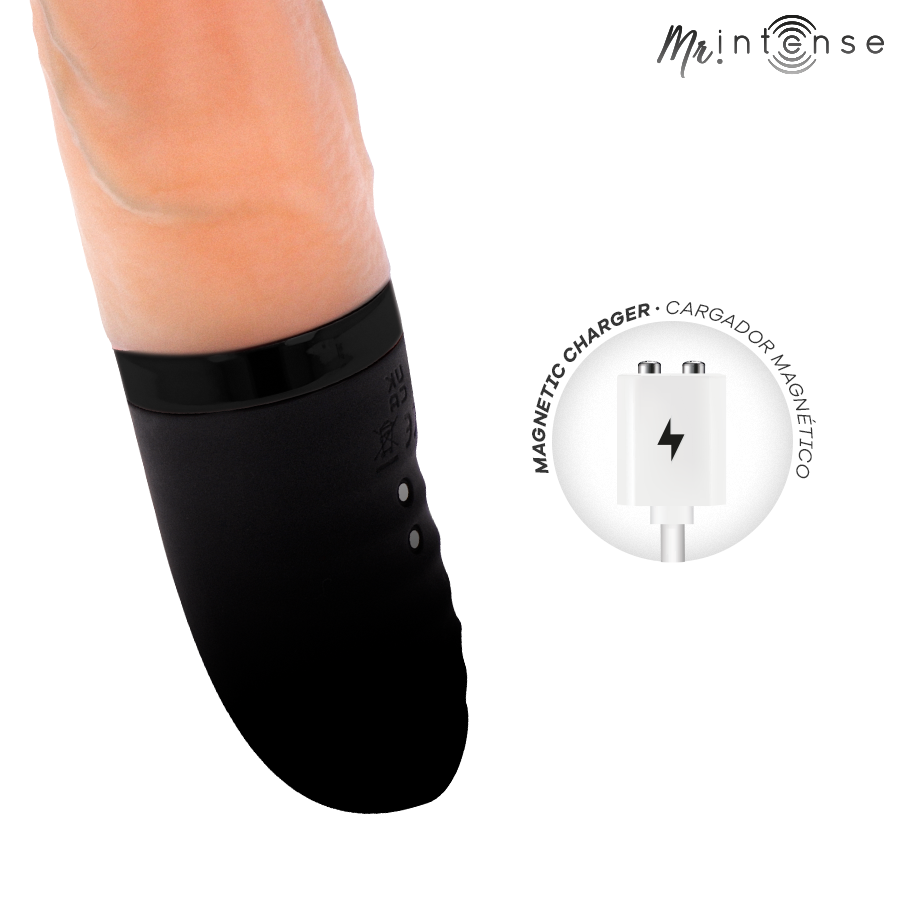 MR INTENSE - VIBRADOR JEAN UP&DOWN DE SILICONE COM EFEITO DE CALOR 24 CM -Ø- 3,8 CM - Image 4