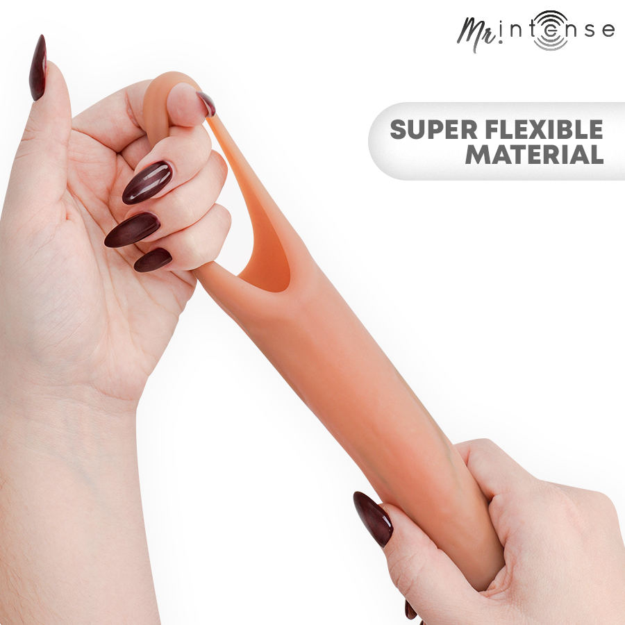 MR INTENSE - CAPA DE SILICONE PARA PÊNIS SIMON L 16 CM -Ø- 4,5 CM - Imagem 5