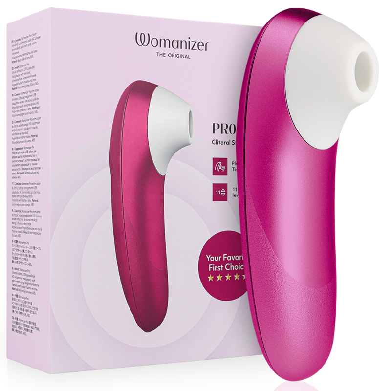 WOMANIZER - PRO VIBRANT CLITORIAL ESTIMULANTE ROSA