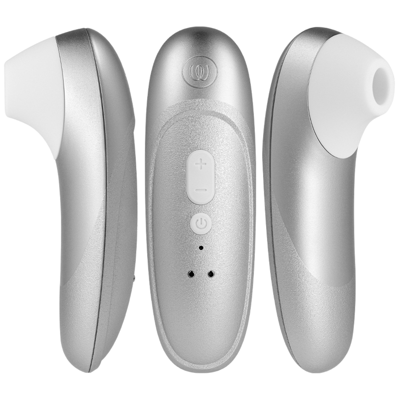 WOMANIZER - PRO VIBRANT CLITORIAL STIMULATOR CINZA PRATEADO - Imagem 4