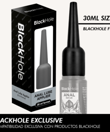 BLACK HOLE - APLICADOR DE LUBRIFICANTE ANAL TAMANHO P 30 ML