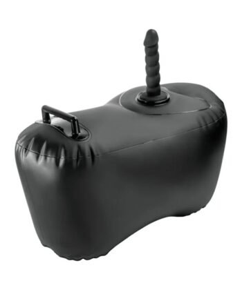 FETISH FANTASY SERIES - SOFÁ INFLÁVEL BODY DOCK COM DILDO 69,2 CM PRETO