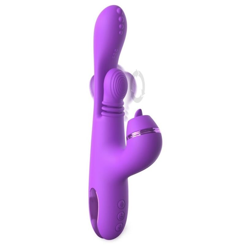 FANTASY FOR HER - VIBRADOR COELHO INTIMOTION PULSE PRO VIBE ROXO - Imagem 4