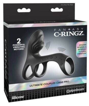 FANTASY C-RINGZ - ULTIMATE COUPLES CAGE PRO ANEL PENIANO VIBRATÓRIO 19,5 CM - Image 3