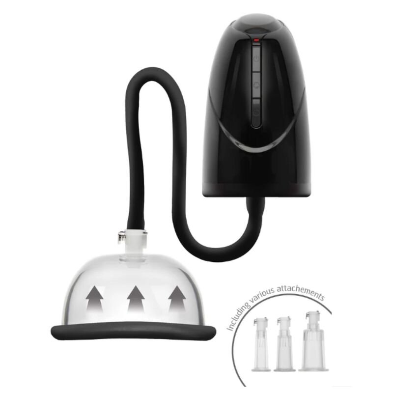 SHE.E.O - BOMBA DE VÁCUO AUTOMÁTICA PARA VAGINA E CLITÓRIS PRETA - Imagem 4