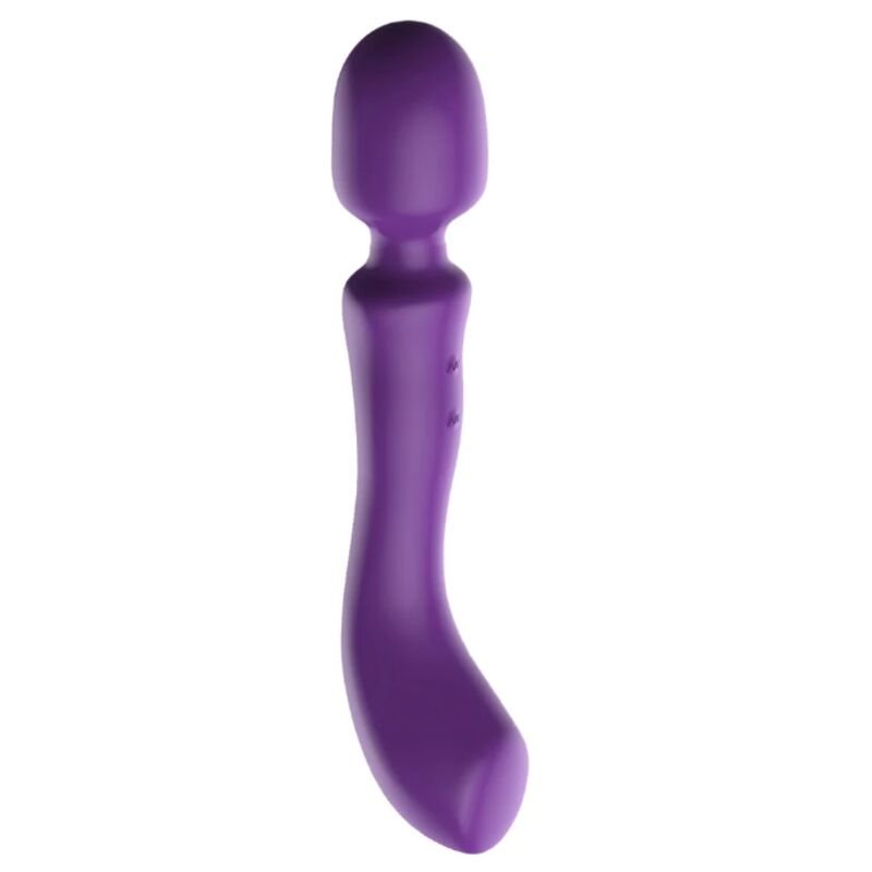 SHE.E.O - VARINHA MASSAGEADORA VIBRATÓRIA DE DUAS PONTAS ROXA - Imagem 5