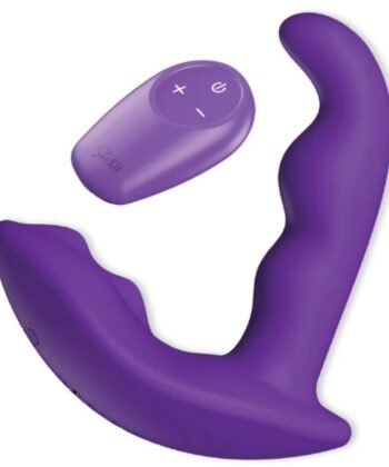 SHE.E.O - ESTIMULADOR ANAL VIBRATÓRIO ROTATIVO COM CONTROLE REMOTO - ROXO