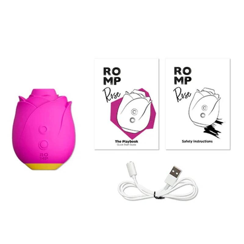 ROMP - ROSE 2.0 APARELHO DE SUCÇÃO CLITORIAL EM FORMATO DE ROSA - Image 5