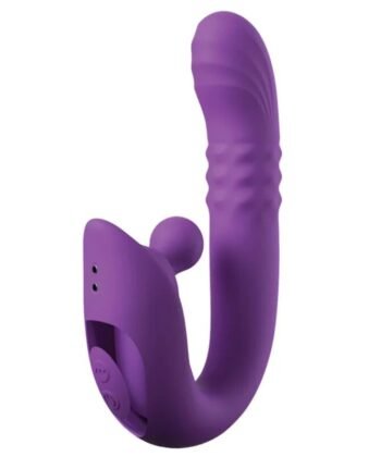 FANTASY FOR HER - HARMONI PRO VIBRADOR COELHO ROXO PARA PONTO G E CLITÓRIS