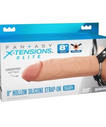 FANTASY X-TENSIONS ELITE - STRAP-ON DE SILICONE OCO DE 20,3 CM