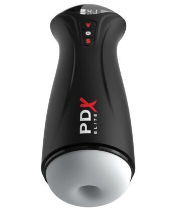 PDX ELITE - FAP-GASM CLEAR MASTURBADOR MASCULINO COM SUCÇÃO INTERMITENTE