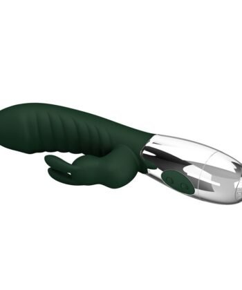 PRETTY LOVE - VIBRADOR COELHINHO NAUGHTY 30 FUNÇÕES RECARREGÁVEL VIA USB VERDE - Imagem 3