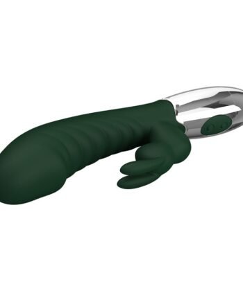 PRETTY LOVE - VIBRADOR COELHINHO NAUGHTY 30 FUNÇÕES RECARREGÁVEL VIA USB VERDE - Imagem 2