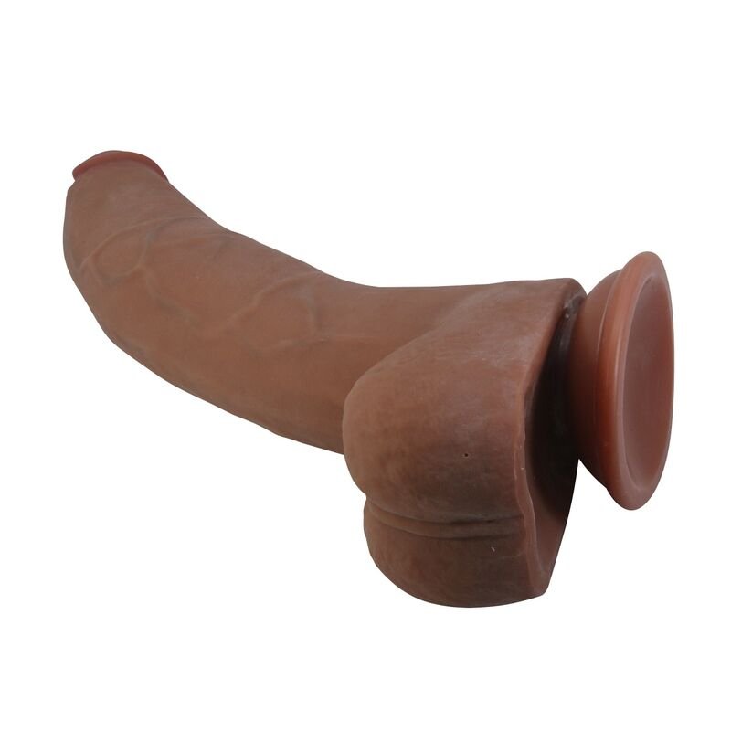 PRETTY LOVE - ULRIC DILDO FLEXÍVEL REALISTA 26 CM Ø 5,5 CM TPE MARROM - Imagem 4