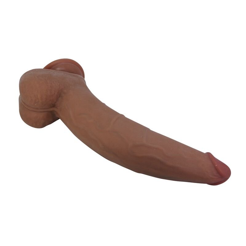 PRETTY LOVE - ULRIC DILDO FLEXÍVEL REALISTA 26 CM Ø 5,5 CM TPE MARROM - Imagem 5