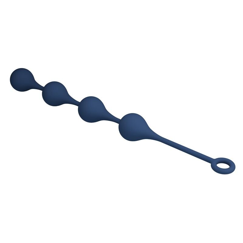 MR PLAY - BOLAS ANALES SILICONA AZUL TALLA XL -Ø- 52,5 CM - Image 5