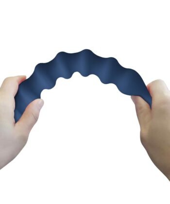MR PLAY - BOLAS ANALES Y PLUG ANAL SILICONA AZUL -Ø- 3,4 CM - 28,5 CM - Imagem 3