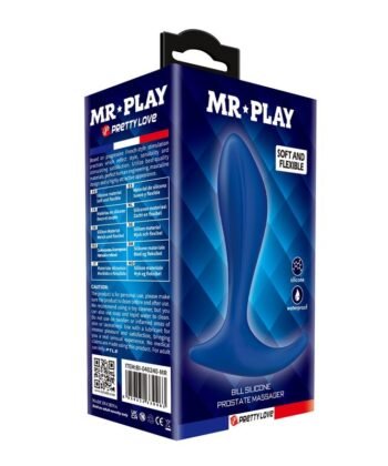 MR PLAY - MASAJEADOR DE PRÓSTATA AZUL - Imagem 5