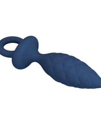 Visão alternativa de MR PLAY - PLUG ANAL TEXTURIZADO CON ANILLA AZUL