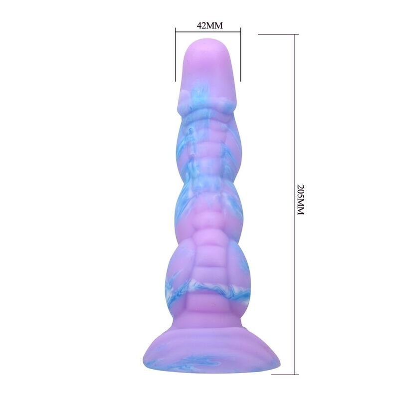 POWER MONSTERS - DILDO DE SILICONE ALIEN FANTASY 20,5 CM Ø 4,8 CM - Image 5