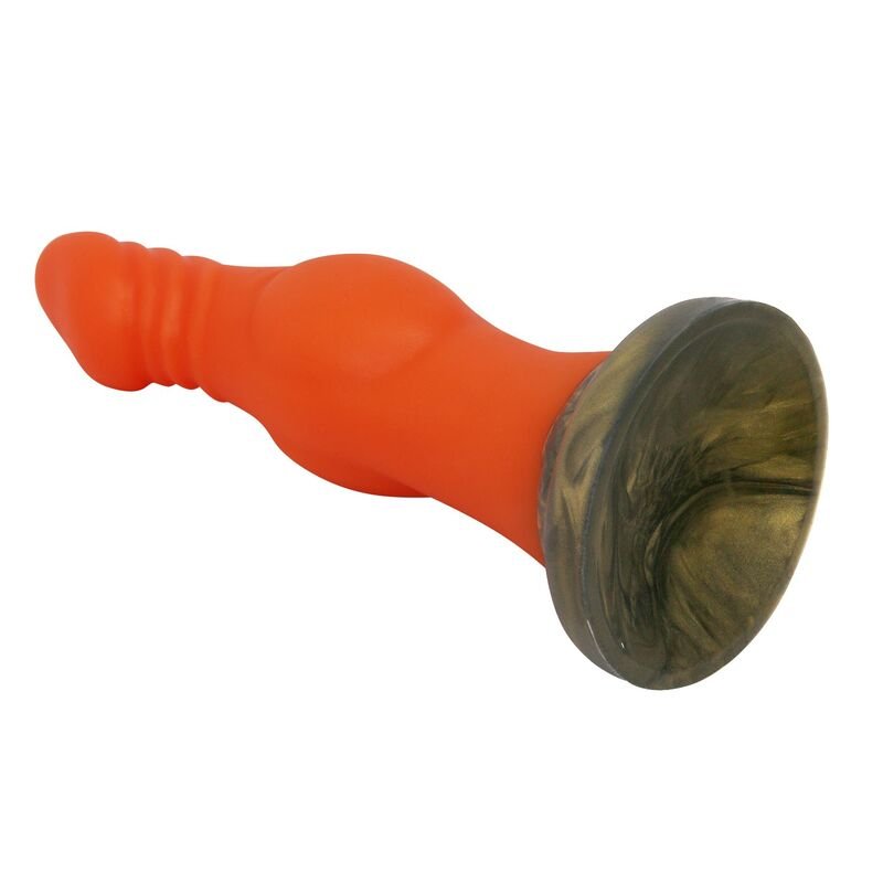 POWER MONSTERS - BLAZEHEART CHARGER FANTASY DILDO DE SILICONE 18,5 CM Ø 4,5 CM - Imagem 5